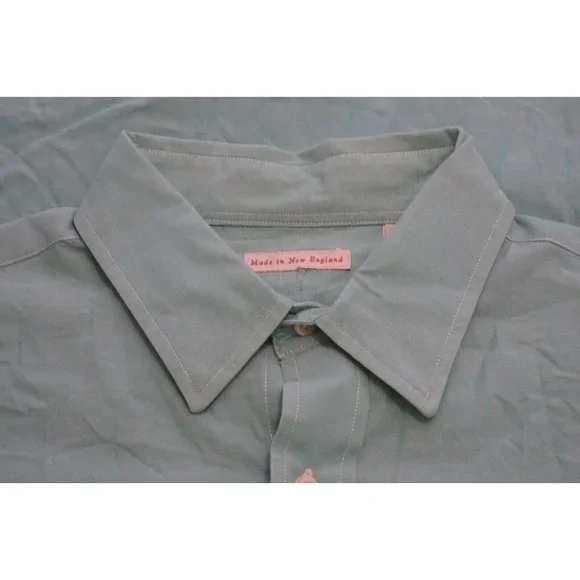 New England Shirt Company | Shirts | New England Shirt Company Mint Green  Button Up Cotton Mens Shirt Sz L | Poshmark